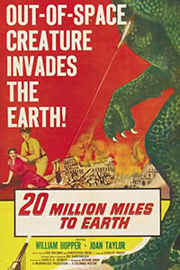 Image: “20 Million Miles to Earth” (1957) poster