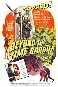 Image: “Beyond the Time Barrier” (1960) poster