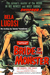 Image: “Bride of the Monster” (1955) poster