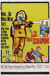 Image: “The Earth Dies Screaming” (1964) poster