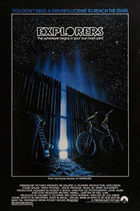 Image: “Explorers” (1985) poster