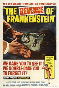 Image: “The Revenge of Frankenstein” (1958) poster