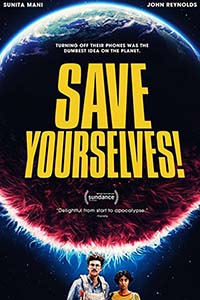 Image: “Save Yourselves!” (2020) poster